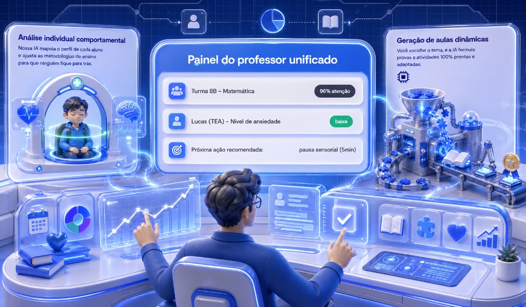 Visão Geral da Plataforma InclusivaEdu
